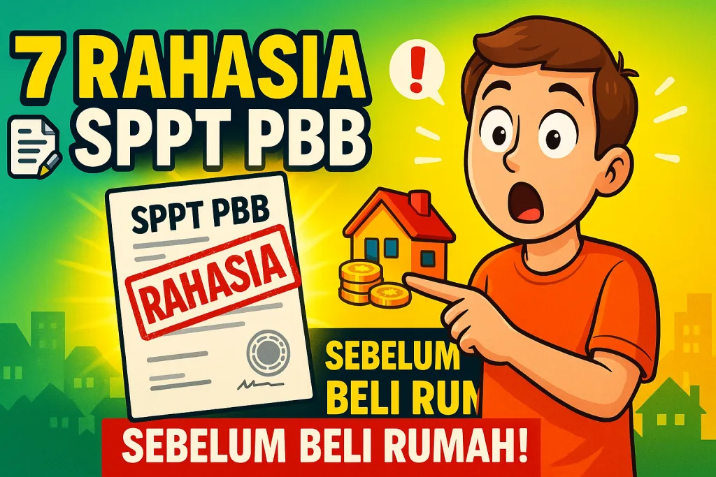 7 Rahasia Mengurus SPPT PBB Sebelum Beli Rumah!