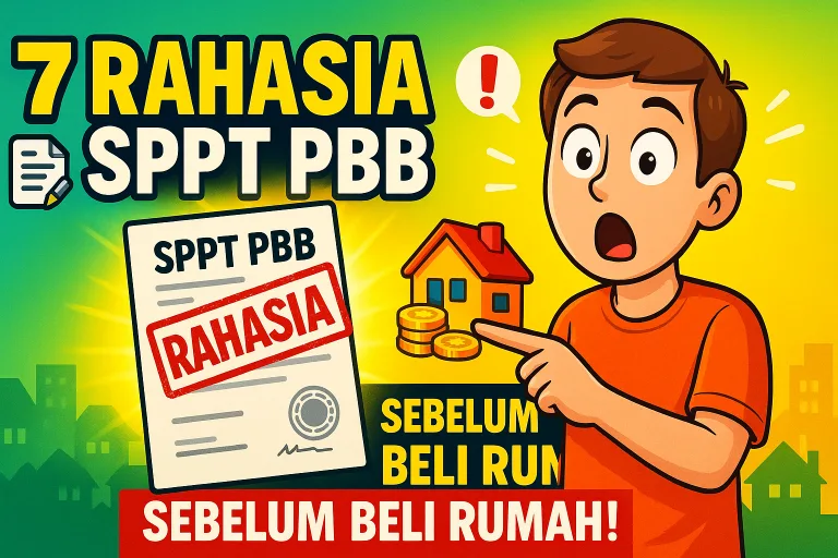 7 Rahasia Mengurus SPPT PBB Sebelum Beli Rumah!